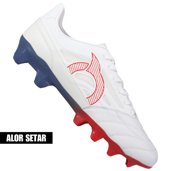 Ortuseight Catalyst Vision V5 FG K-Lea White/Ortred/Blue – 4.5UK