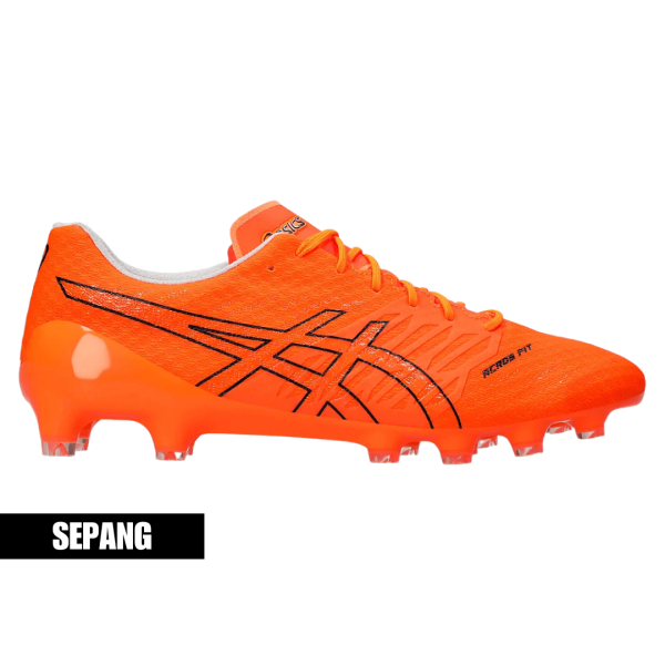 Asics DS Light Acros 2 Shocking Orange/Black – 6.5UK