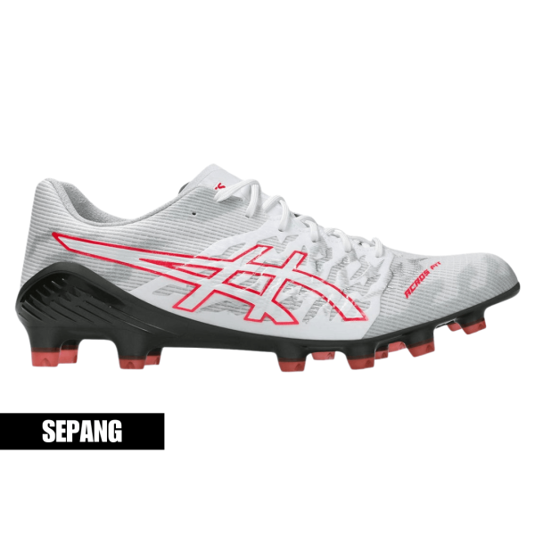 Asics DS Light Acros 3 White/Flash Red