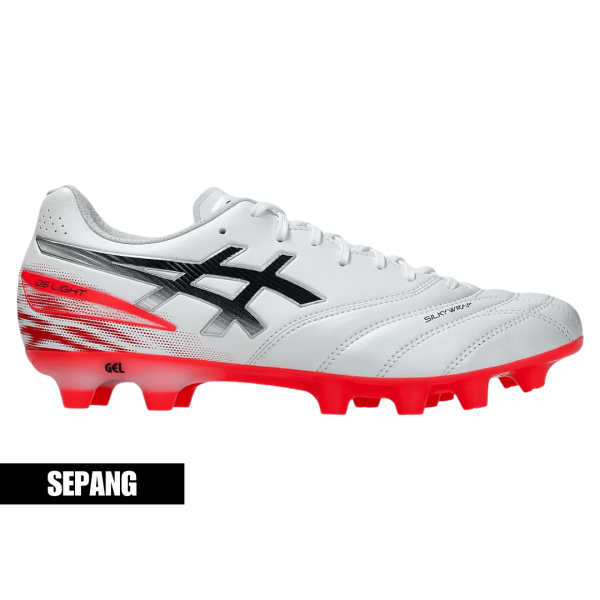 Asics DS Light Pro Wide(2E) White/Flash Red – 7.5UK