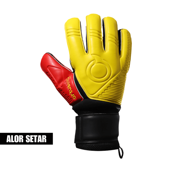 Ortuseight Salvator GK Glove Yellow/Ortred – size 9