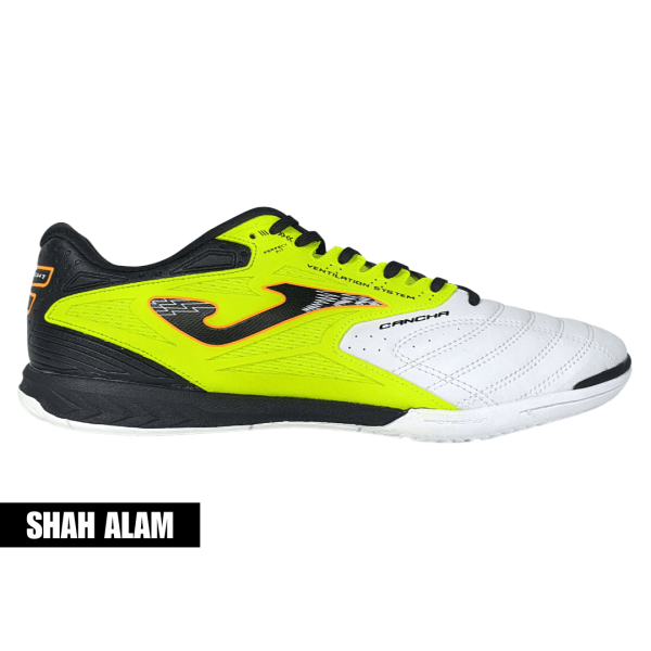 Joma Cancha 2309 Green Fluor White – 7.5UK