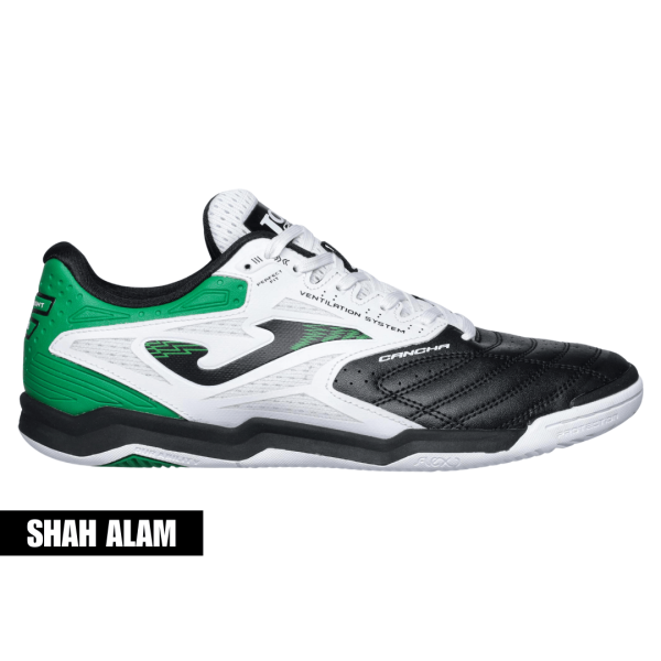 Joma Cancha 2401 Black White Green – 9.5UK