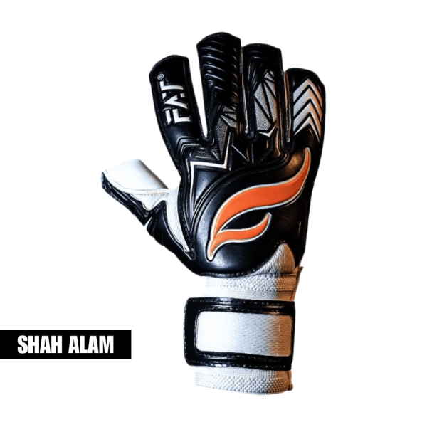 Fat Neo Pro Flat Cut Black/Orange Glove