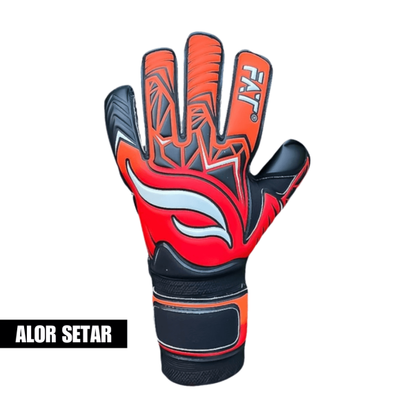 Fat Neo Pro Flat Cut Orange/Black Glove