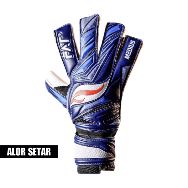 Fat Venom Medius T Cut Finger Purple/White Glove – Size 7