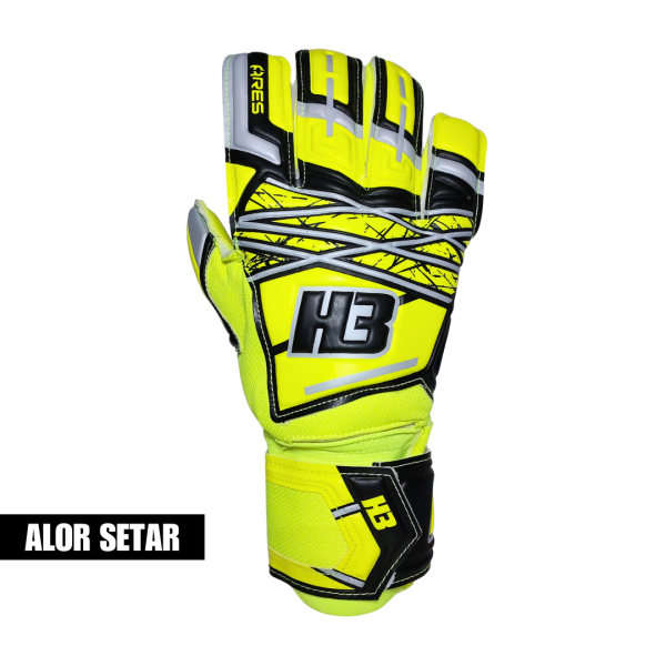 H3 Ares Neon Green/Black/Silver Glove