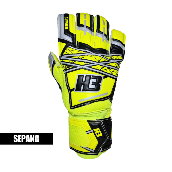 H3 Ares Neon Green/Black/Silver Glove