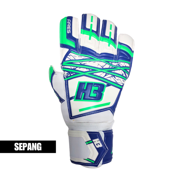 H3 Ares White/Blue Glove – Size 10