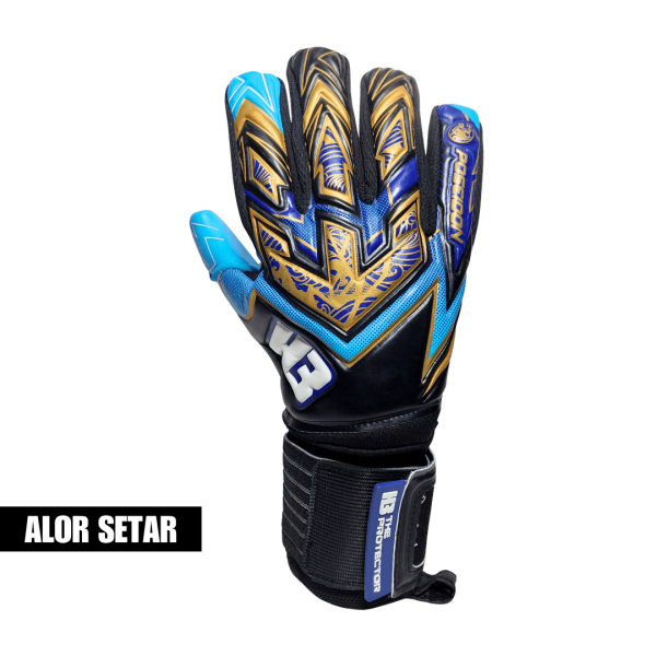 H3 Poseidon Black/Blue Glove
