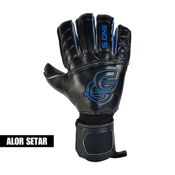 Goo S.One Series Black/Blue Glove – Size 8