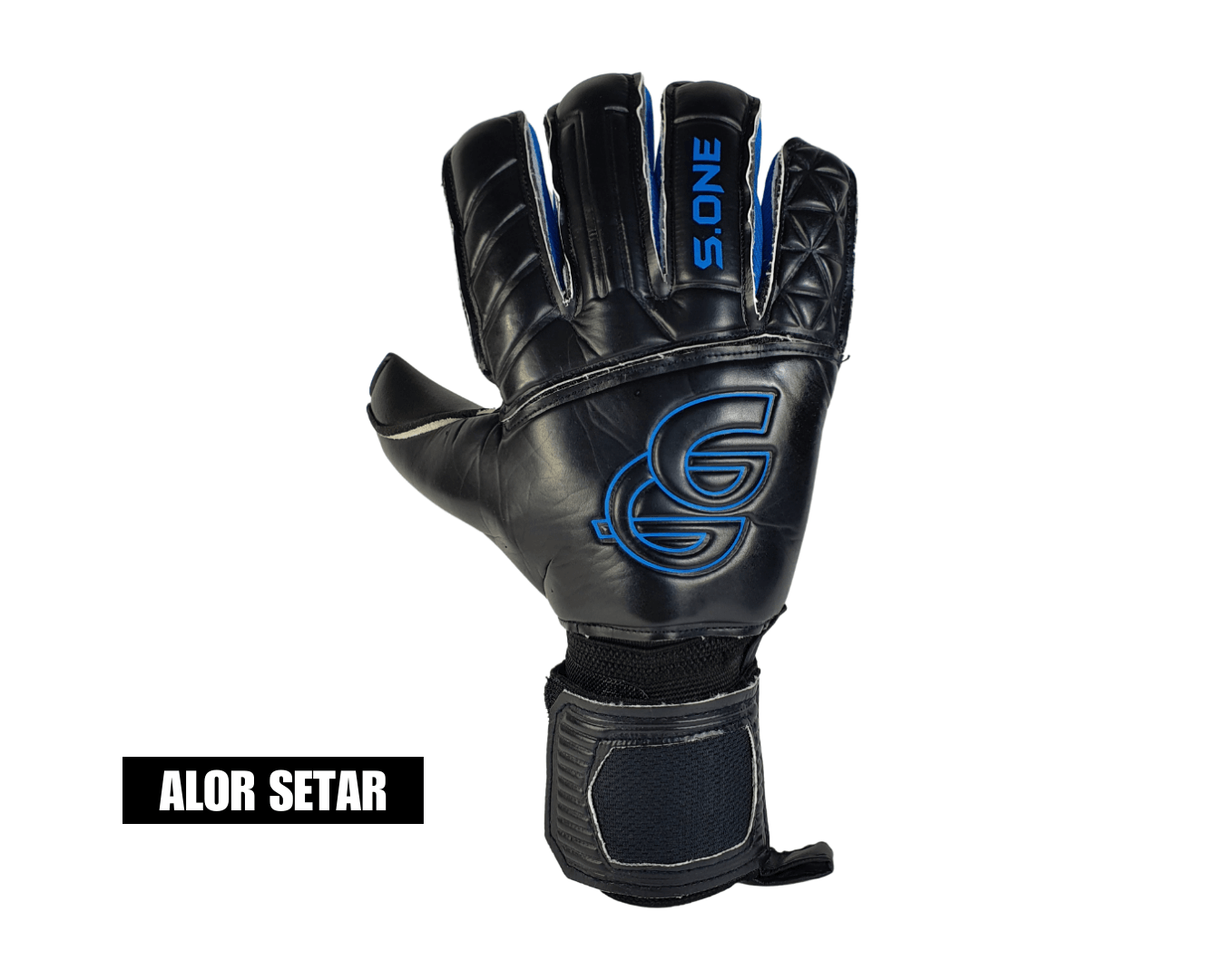 Goo S.One Series Black/Blue Glove – Size 8