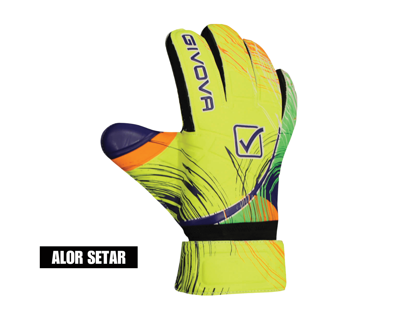 Givova New Brilliant Yellow Glove – Size 9