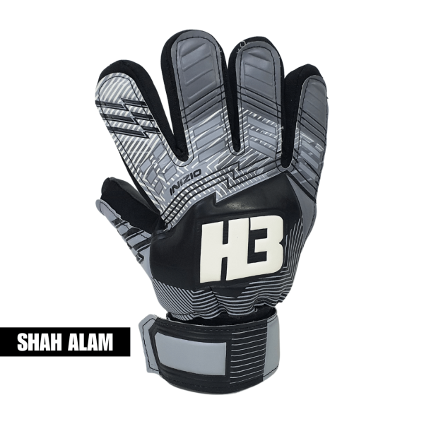 H3 Inizio Silver/Black Glove – Size 6