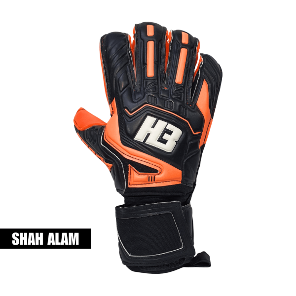 H3 Robo Gen 3 Orange/Black Glove – Size 9
