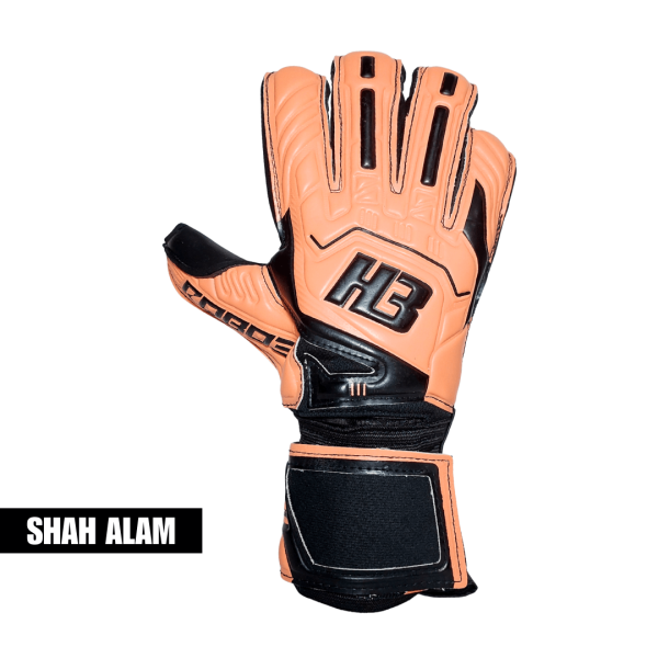 H3 Robo Gen 3 Peach/Black Glove – Size 8