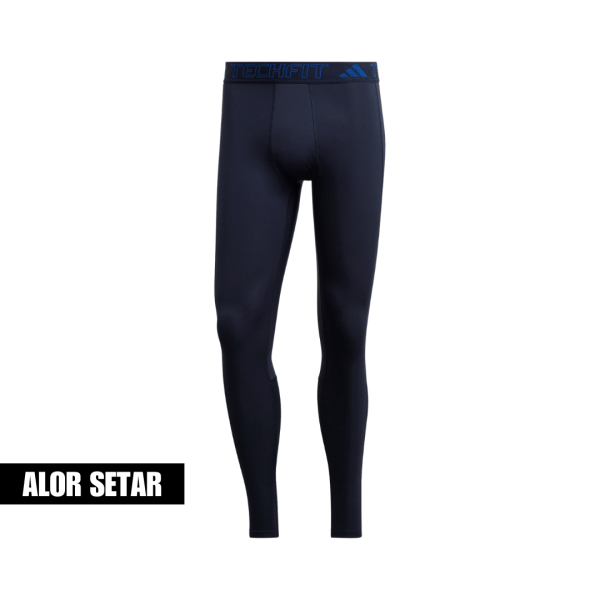 Adidas Techfit Training Long Tights Blue
