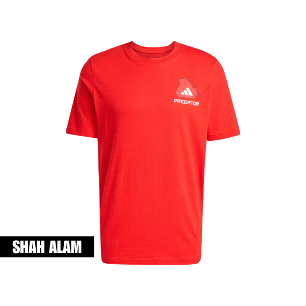 Adidas Predator History Graphic Tee Red – Size 2XL