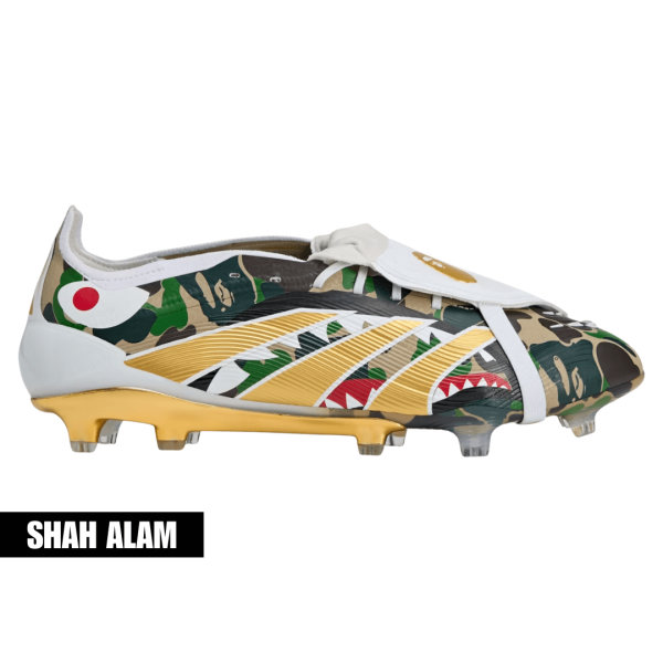 BAPE x Adidas Predator 25 Elite Foldover Tongue FG – 7UK