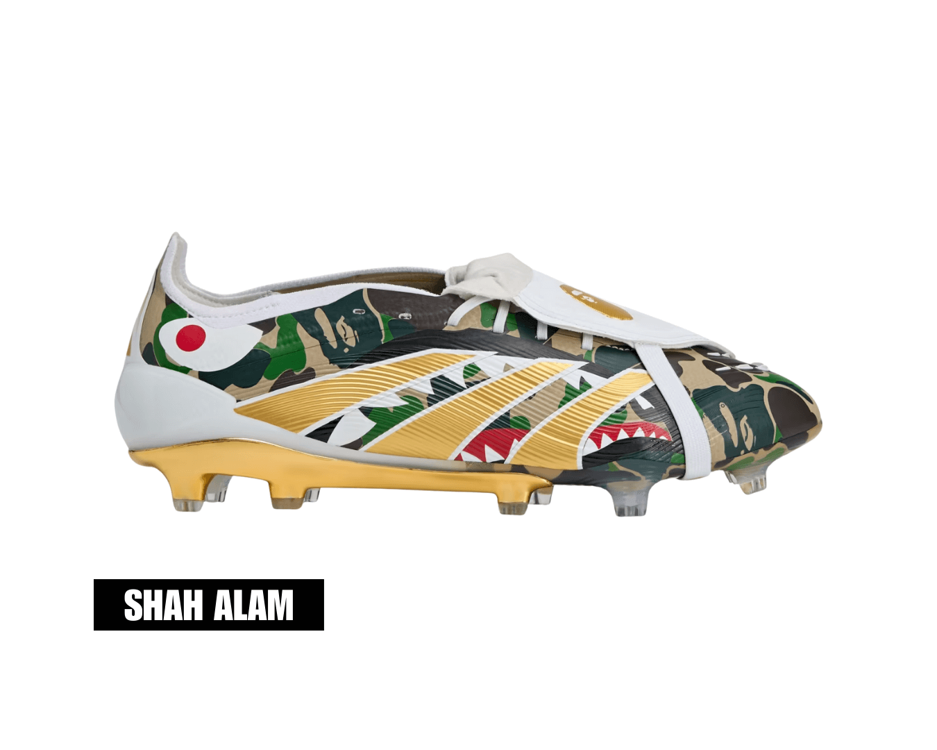 BAPE x Adidas Predator 25 Elite Foldover Tongue FG – 7UK