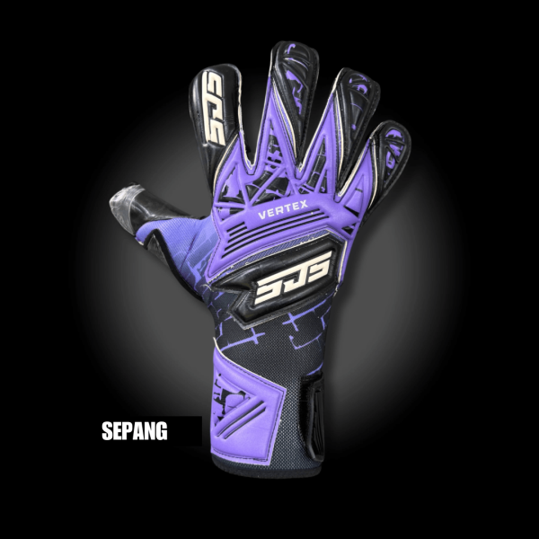 SJS Vertex Kids Purple/Black Glove – Size 7