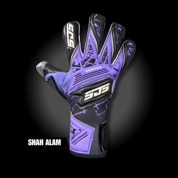 SJS Vertex Purple/Black Glove – Size 8