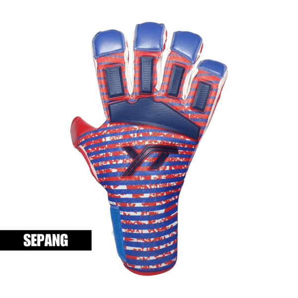 TYAI Hermoso Blue/Red Glove – Size 8